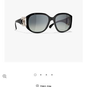 Chanel 2023 Cruise Collection rectangle sunglasses